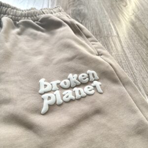 Broken Planet Basic Brown Short Sweatpant