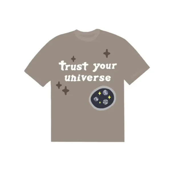 Broken Planet Market Trust Your Universe T-shirt Sand